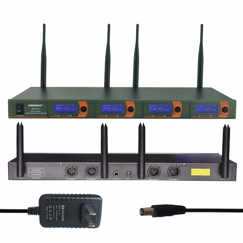 FREEBOSS FB V04H2 профессиональные микрофоны VHF KTV вечерние 2 ручные и гарнитура