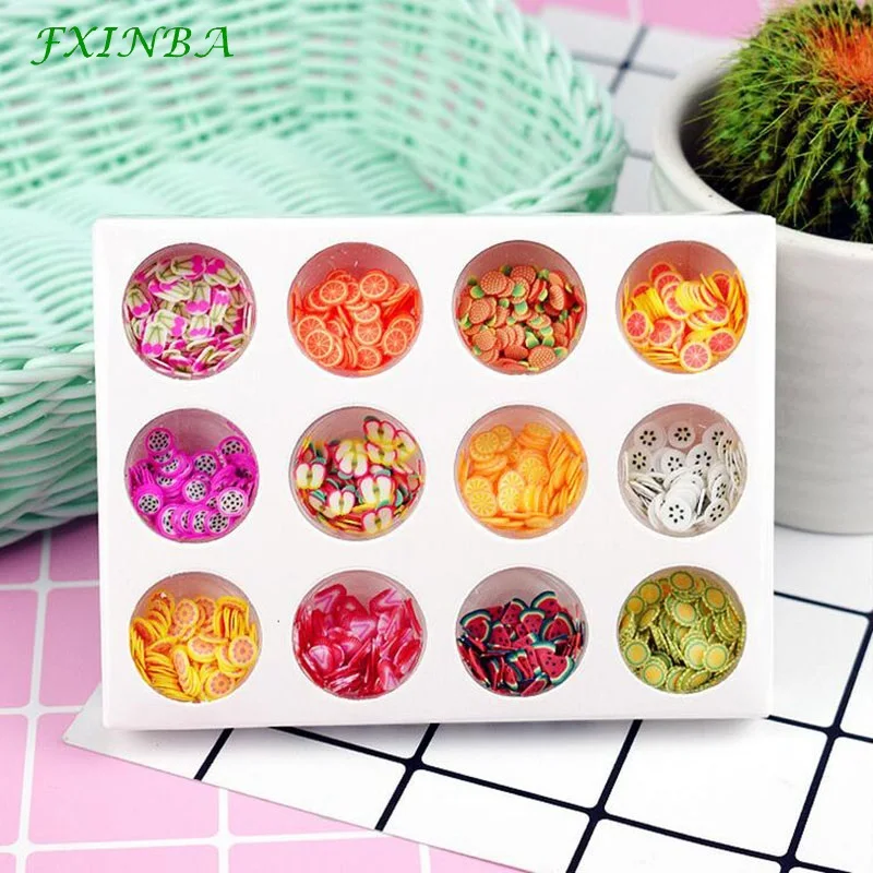 FXINBA 9 Types Mini Fimo Fruit Slices For Slime Supplies/Nails Art Tips Clay Sprinkles Cake Fruit Slices Slimes Toys Lizun DIY FXINBA 9 Types Mini Fimo Fruit Slices For Slime Supplies/Nails Art Tips Clay Sprinkles Cake Fruit Slices Slimes Toys Lizun DIY