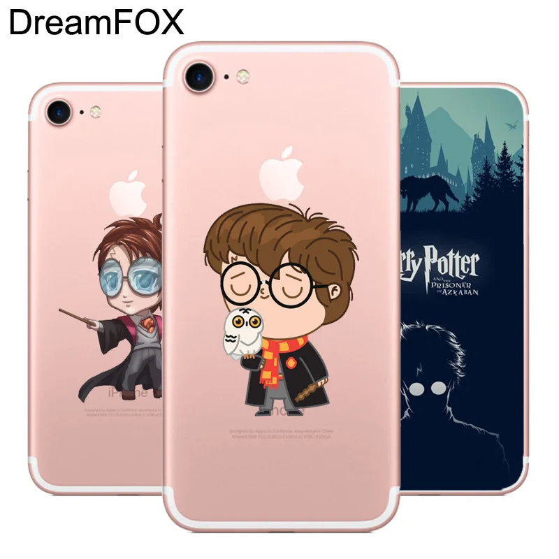 Goedkoop DREAMFOX L475 Harry Potter Zachte TPU Silicone Case Cover Voor Apple iPhone XR XS Max 8X7 6 6 s Plus 5 5 s SE 5C 4 4 s