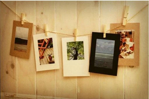 The the Diy production of kraft paper photo frame album 3-inch Polaroid  hanging 10 _ - AliExpress Mobile