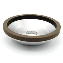 3 4 5 6 inch 12A2 Diamond cup grinding wheel for tool grinding of carbide reamer, turning tools and graver 12A201-14