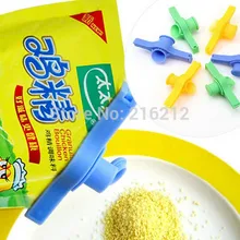 Новое поступление Творческий дом Пластик уплотнения мешок разряда сопла Еда трубки герметичный клип