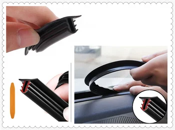

1.6/2M instrument car windshield glue strip front center console seal for Mercedes Benz GLS63 GLS GLE43 B55 Shooting S400 ML450