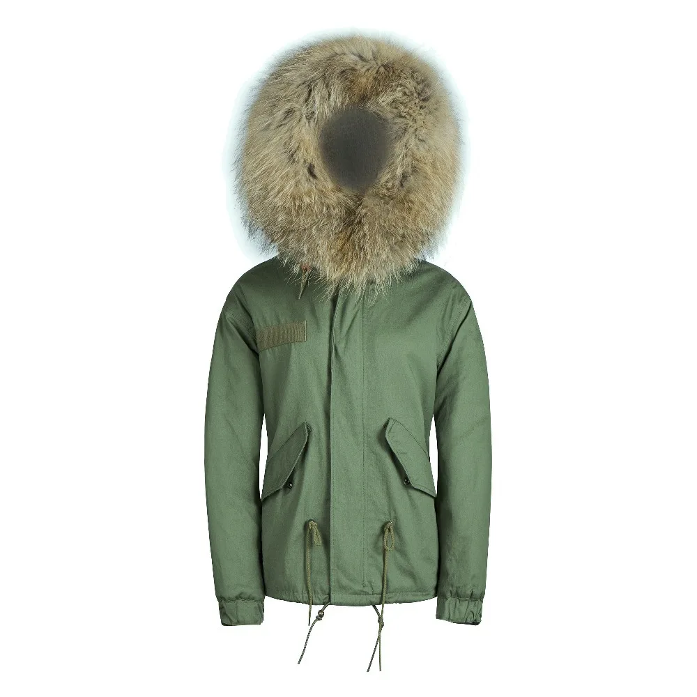 

natural fur coats women natural fur luxury coats raccoon fur hood parka plus size womens fur coat long sleeve 2017 factory