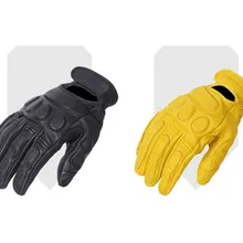 Новые Звездные полевые рыцарские винтажные Мотоциклетные Перчатки из козьей кожи крутые дышащие весенние гоночные перчатки