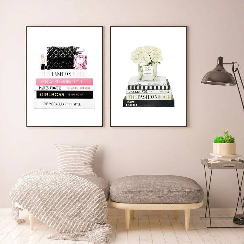 Fashion Illustration Wall Art Print Home Wall Decor