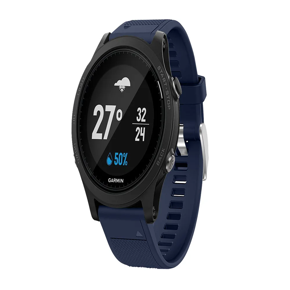 22 мм ремешок для часов Ремешок для Garmin Fenix 5 Смарт-часы Quick Release силиконовый легко подходит запястье ремешок для Garmin Forerunner 935