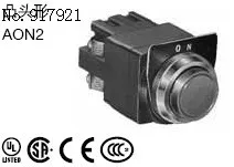 

[ZOB] Japan idec spring button and switch hole size 30mm nose-type self-locking AON211 AON222 --5PCS/LOT
