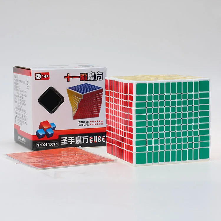 Shengshou 11x11x11 куб магический куб 11 слоев 11x11 куб magico cubo Подарочные игрушки