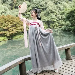 2019 традиционное китайское женское платье hanfu китайская фея одежда hanfu Династия Тан Китайский древний костюм для косплея, костюм