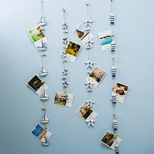 Креативный держатель для фотографий в средиземноморском стиле морской подвесной держатель для карт для украшения дома