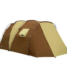 500*280*195 большие палатки для кемпинга 5-8 человек, две спальни, альпинистские палатки для улицы, Водонепроницаемые двухслойные палатки для кемпинга и пеших прогулок