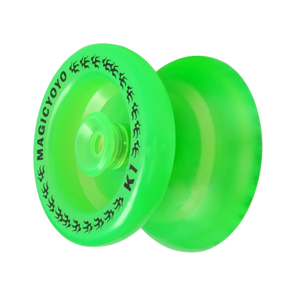 MAGICYOYO Professional K1 YoYo Glow in the Dark Green YoYo Spin Ball for Kids beginner advanced users Play Xmas Gifts
