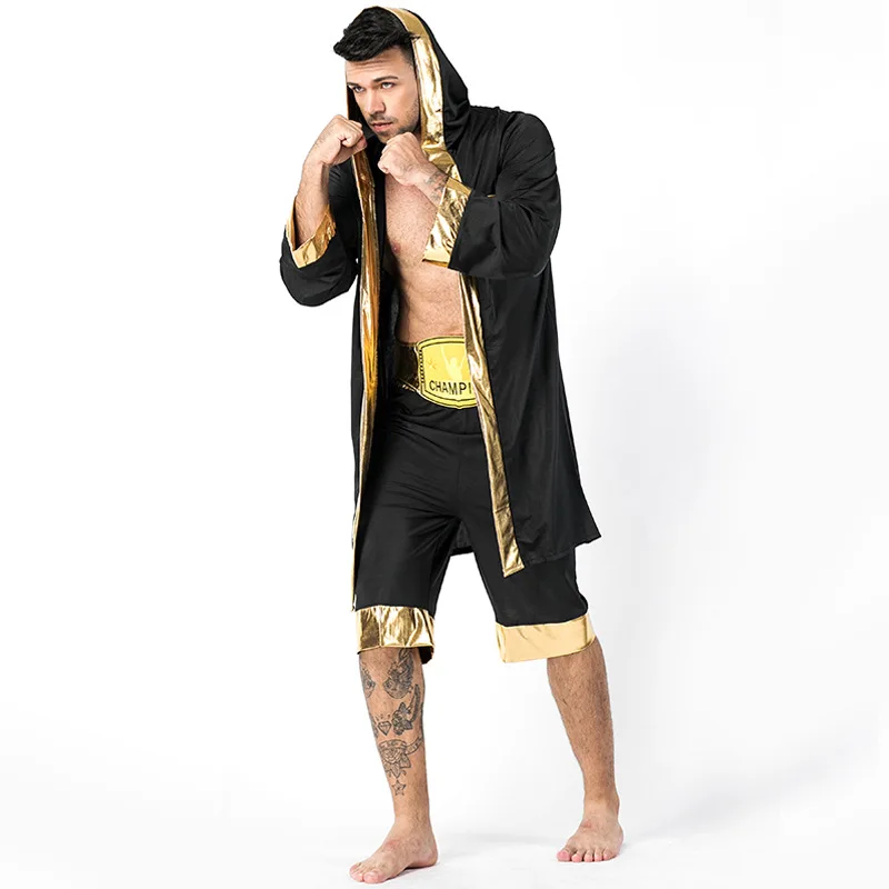 

AdultMens World Champion Boxer Uniform Costume