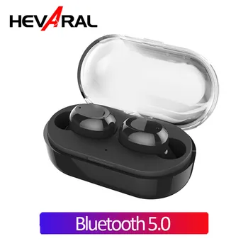 

Hevaral TWS 5.0 Bluetooth V5.0 Earphone Touch Control IPX7 Waterproof True Wireless Earbuds Mini In Ear Stereo Headsets With MIC