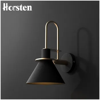 

Horsten Nordic Horn Wall Lamp Macaron Sconce Modern Simple Lightings Bedside Lamps Bathroom Bar Living Room