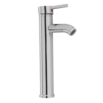 

New Mono Mixer Tap Tall Single Handle Bathroom Sink Basin Faucet Chrome Brass