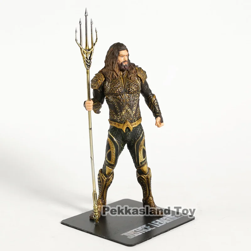 Новый Комический фильм DC супер герой статуя Лига Justice Aquaman Orin с Trident Kotobukiya фигурка модель игрушки