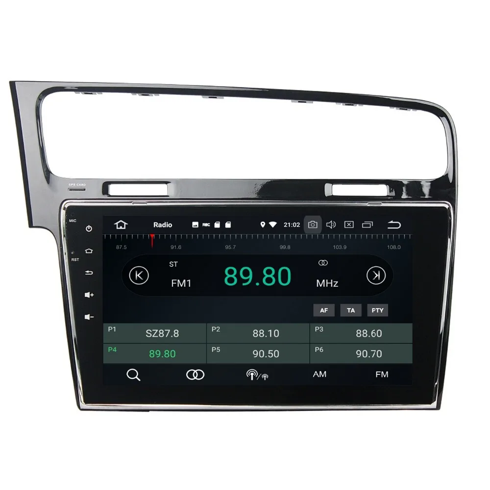 Best 4GB+32GB Octa Core 10.1" Android 8.0 Car Radio DVD Player for VW Volkswagen Golf 7 2013 2014 2015 GPS Bluetooth WIFI Mirror-link 2