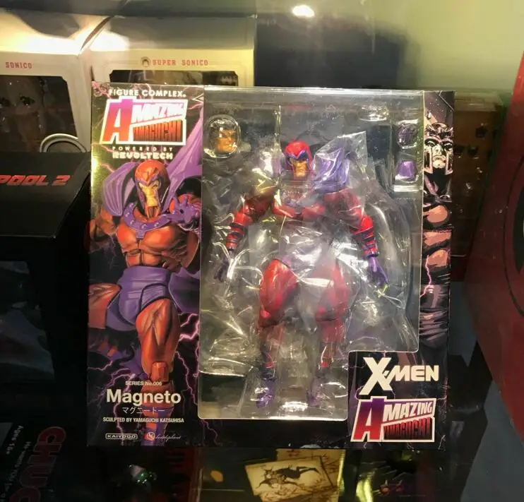 Marvel X MEN 16 см в коробке Magneto Max Eisenhardt Super Hero BJD фигурка модель игрушки|model toy|figure modeltoy