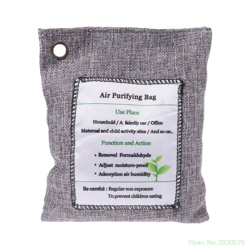

2019 New 200g Bamboo Charcoal Home Car Air Freshener Purifier Activated Carbon Shoes Deodorant Absorber Bag