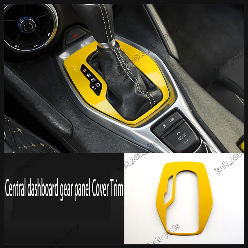 Stainless yellow Interior Dash Trim Kit 12pcs/set For Chevrolet Camaro 2017  2018 2019 - AliExpress