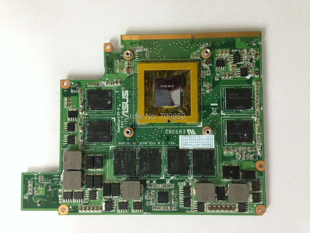 For ASUS G53JW G53SW G53SX VX7 VIDEO CARD Upgrade nVidia GTX 560M 3GB GDDR560 N7CVG1000 A03