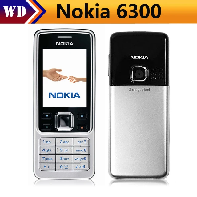 

Original Nokia 6300 Unlocked Mobile Phone Tri-Band Multi-language russian and arabic language and keyboard