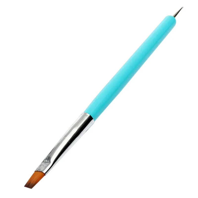 Маникюрные инструменты для ногтей Lat Point Drill Dot УФ-гель для ногтей Живопись цветок ручка кисточка для ногтей набор кистей для рисования набор инструментов - Цвет: 1pcs