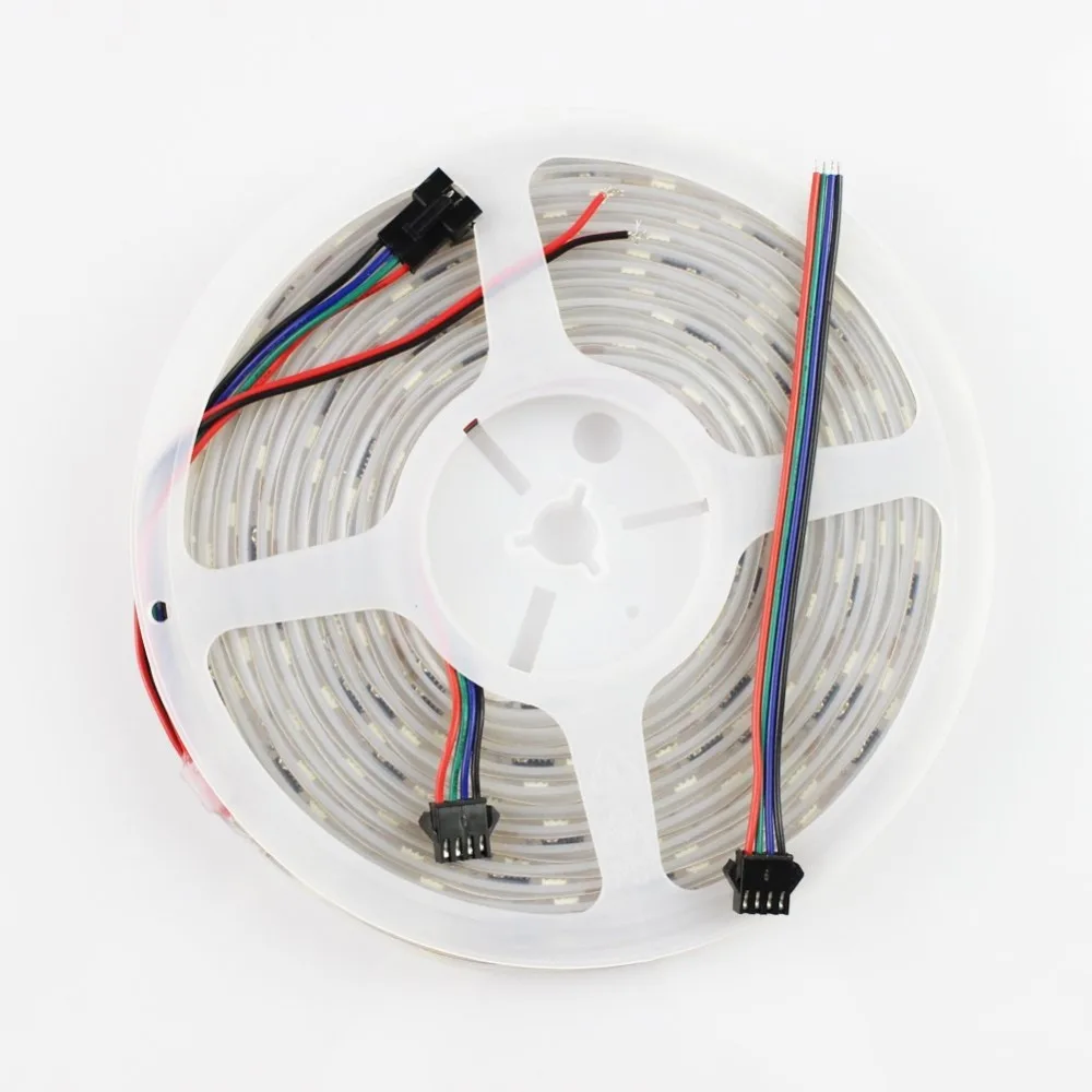 Светодиодная Пиксельная лента SMD5050 WS2801 12 В IP67 36 светодиодов 10 м/лот