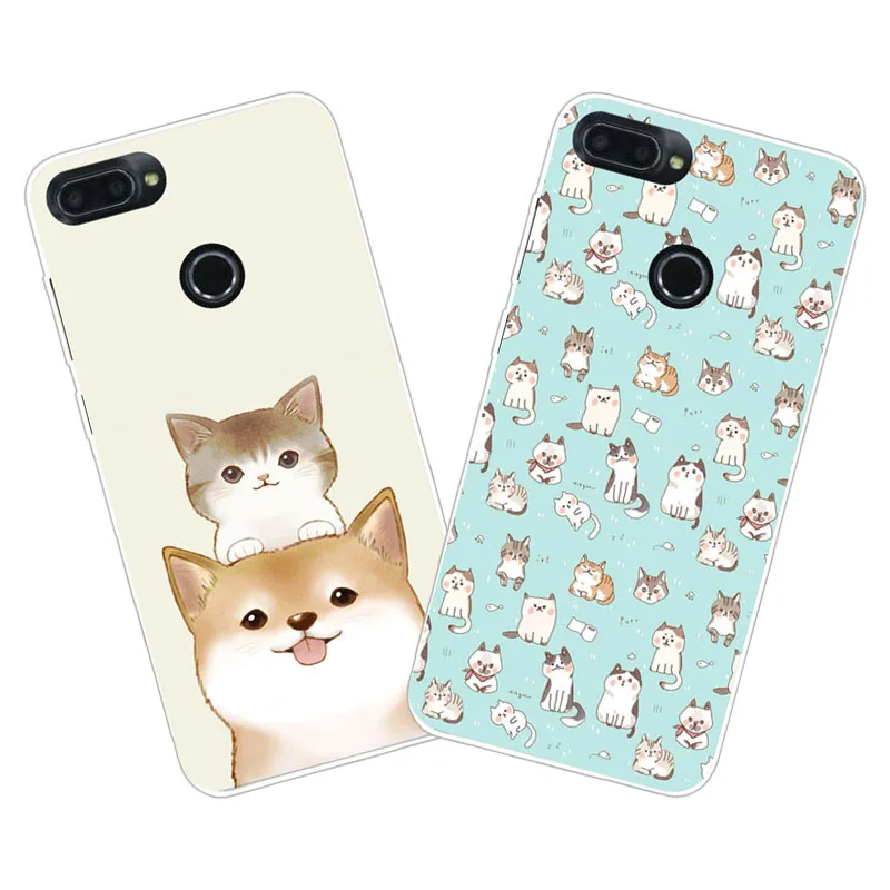 

Lenovo K320t Case,Silicon Cute cat cartoon Painting Soft TPU Back Cover for Lenovo K320t Phone protect cases shell