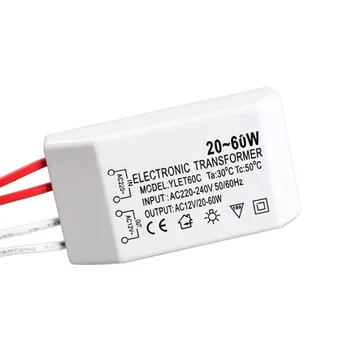 

20-60W 12V Halogen Lamp Electronic Transformer Spotlight Adapter Device GQ999