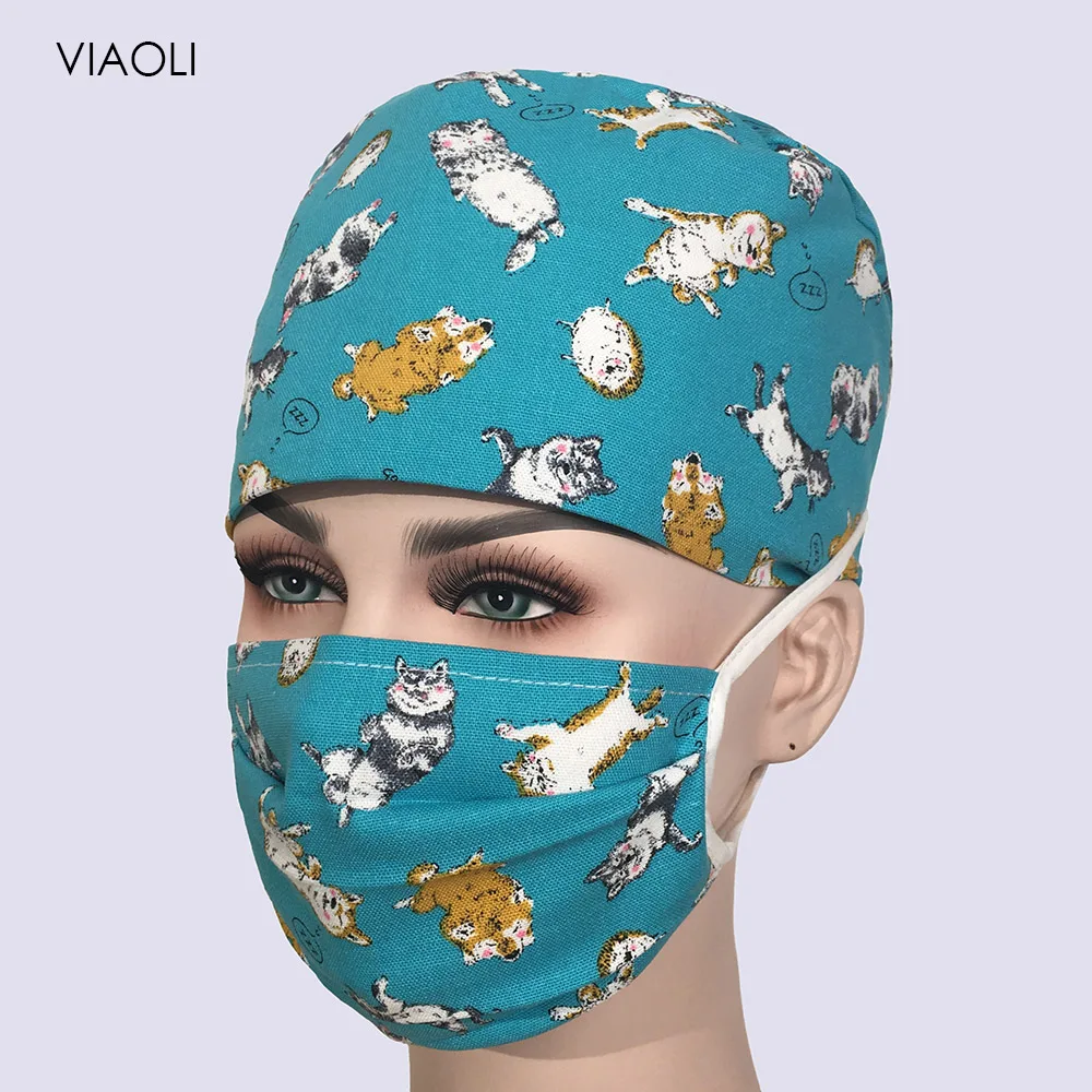 

Surgical Cap for Women and Men Operating room hat doctors nurses surgery caps/hat medical supplies hat Medical accessories