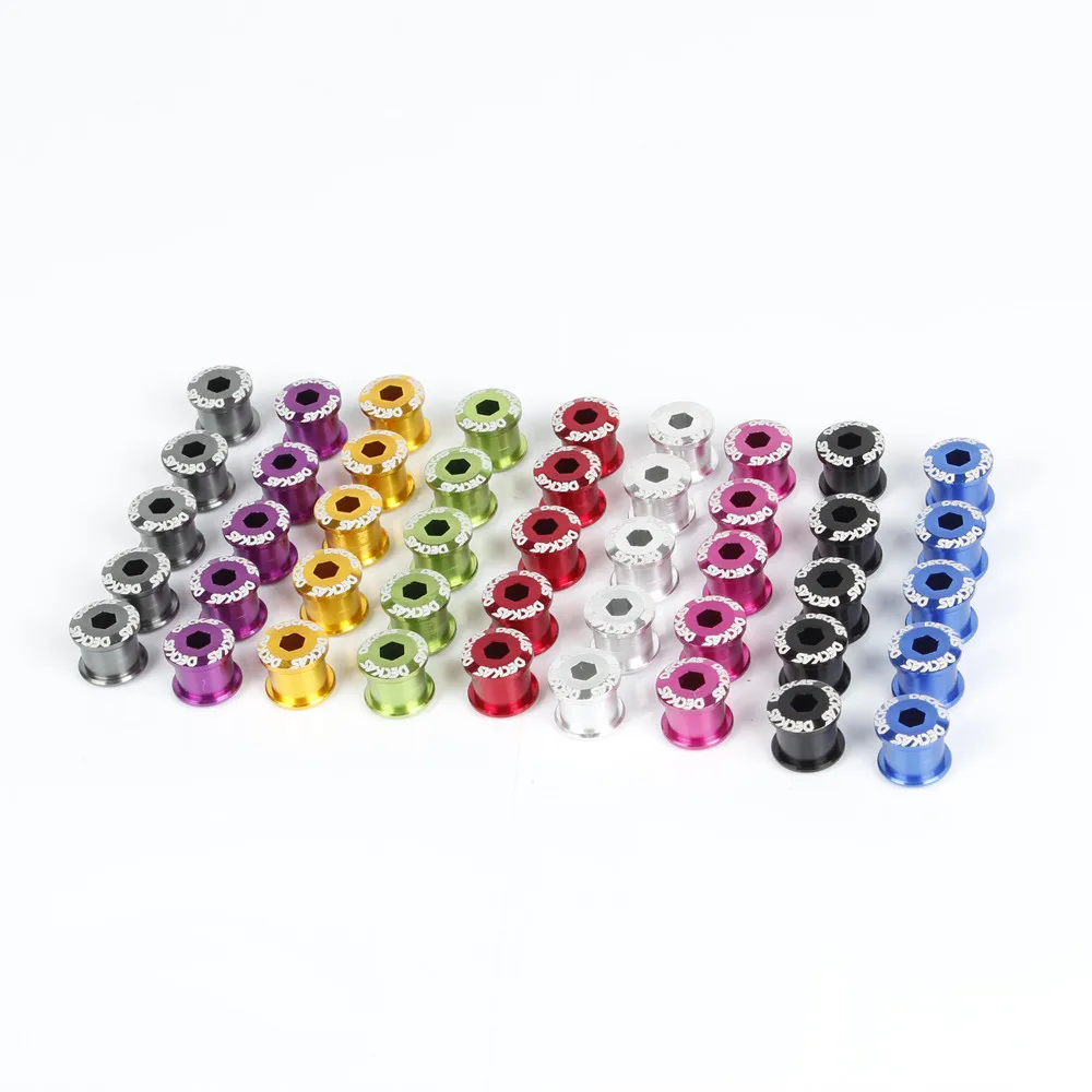 

Bicycle crankset bolt Chain Ring bike bolts road mountain bike crankset screw 5pcs/set