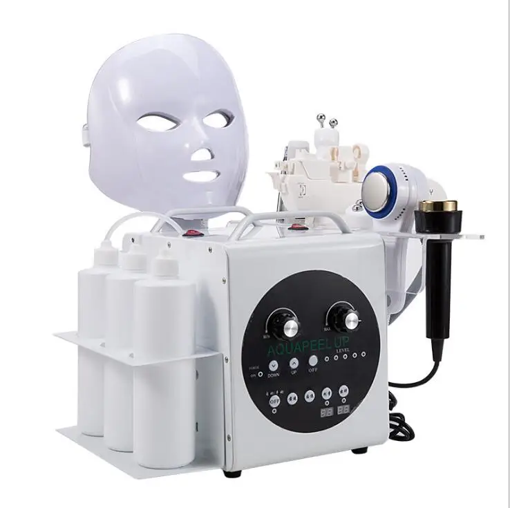 Многофункциональный Hidro оборудование для воды для лица водная кислородная водная очистка гидро-пилинг косметическая машина - Цвет: 9 head