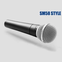 Sm 58 57 microfone clássico com fio, microfone dinâmico tradicional com fio, karaoke, canto sm58lc sm58