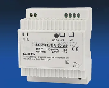

Din Rail Mounted 24VDC 2.5A Output 60W Power Supply
