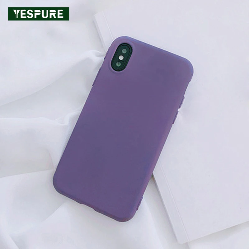 Роскошные Чехлы YESPURE для телефонов iPhone X XS MAX XR мягкий чехол из ТПУ 7 8 6 6s Plus