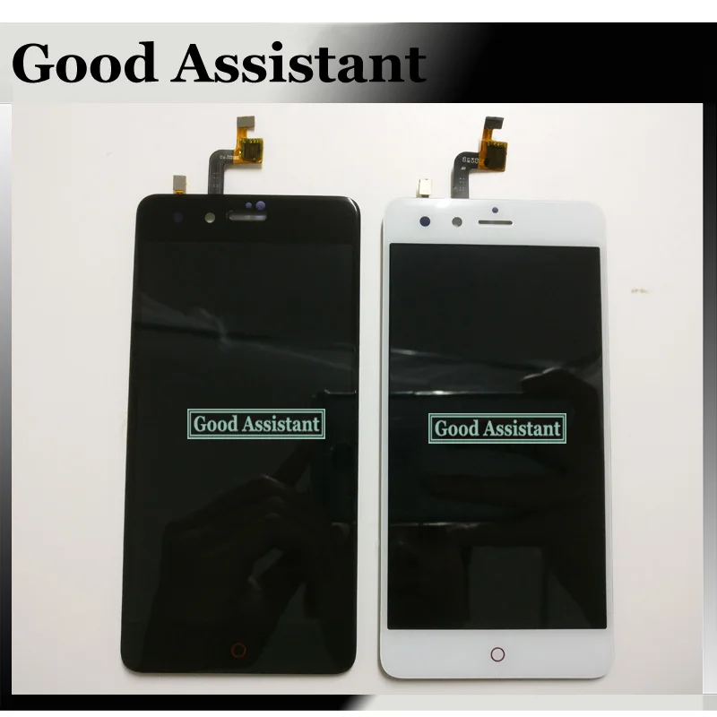 100% High Quality Black/White For ZTE Nubia Z11 Mini TD-LTE NX529J LCD Display + Touch Screen Digitizer Assembly Replacement | Мобильные