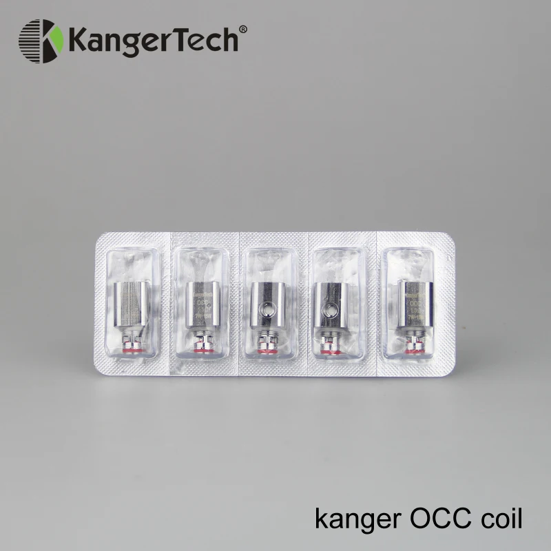 5pcs/lot Cheap Original kangertech subtank occ Coil for subtank nano mini 1.5 1.2 ohm Kangertech OCC Coils E Cigarette