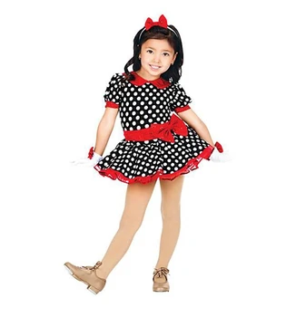 

Dancewear Girl Dance Costume Dots Professional Contemporary Dance Performances Clothing Costumes Dance Clothes New