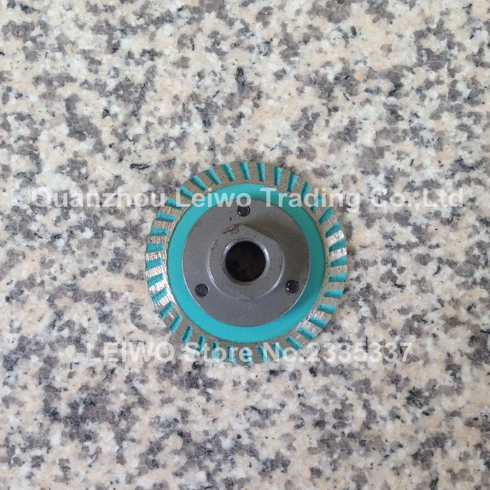 

Mini Turbo Saw Blade 65 mm With M14 Flange Granite Cutting Tools Diamond Disc 2 Pcs/Lot