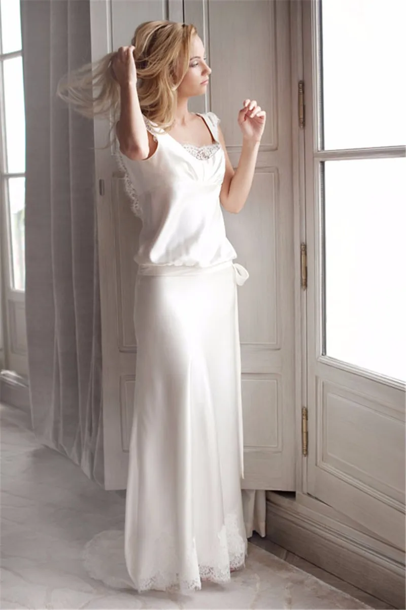 Special-Bohemian-Wedding-Dress-Short-Sleeve-Chiffon-Lace-Appliques-Count-Train-Gorgeous-Sale-Boho-Bridal-Gowns (2)