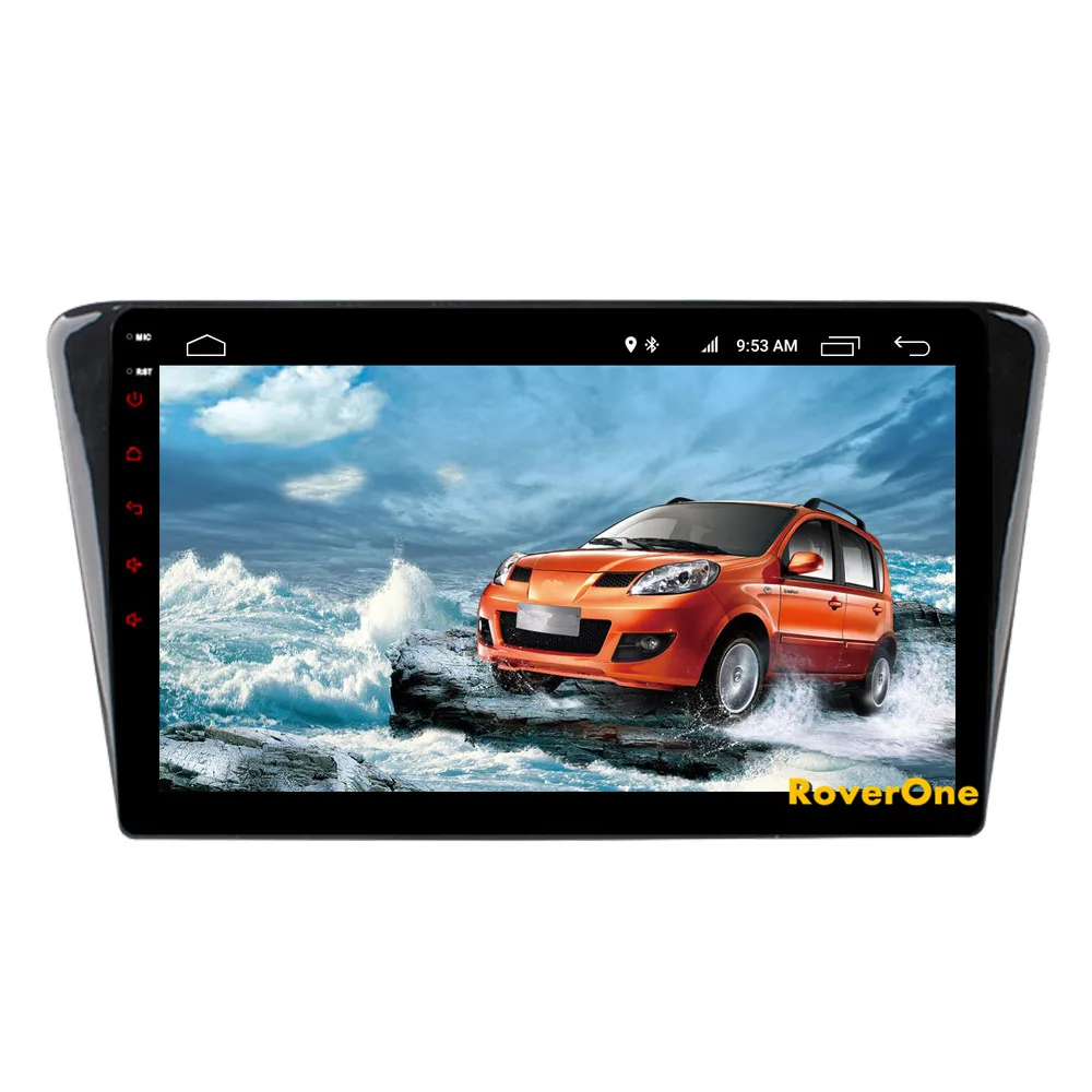 Discount RoverOne Android 9.0 Octa Core Car Radio GPS For Peugeot 408 2014 2015 2016 2017 Touchscreen Multimedia Player Stereo Head Unit 10