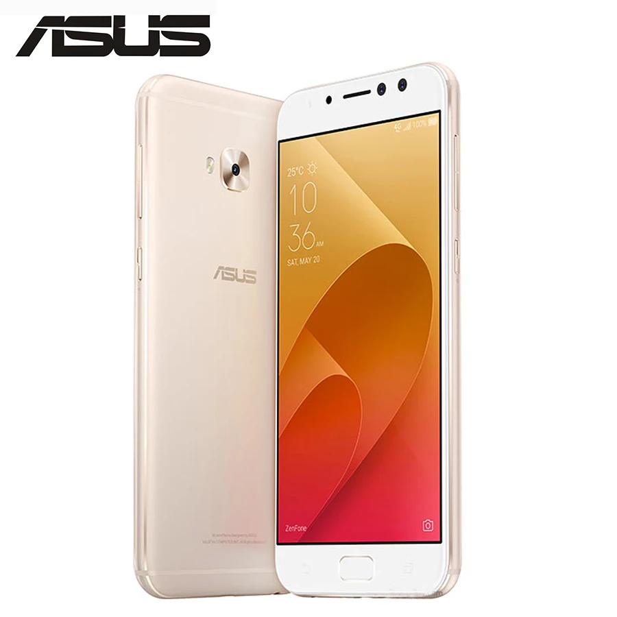 

ASUS ZenFone 4 Selfie Pro ZD552KL 4G LTE Mobile Phone 4GB RAM 64GB ROM 3 Camera 16MP 5.5"Screen 1080x1920p Android 7 Smart Phone