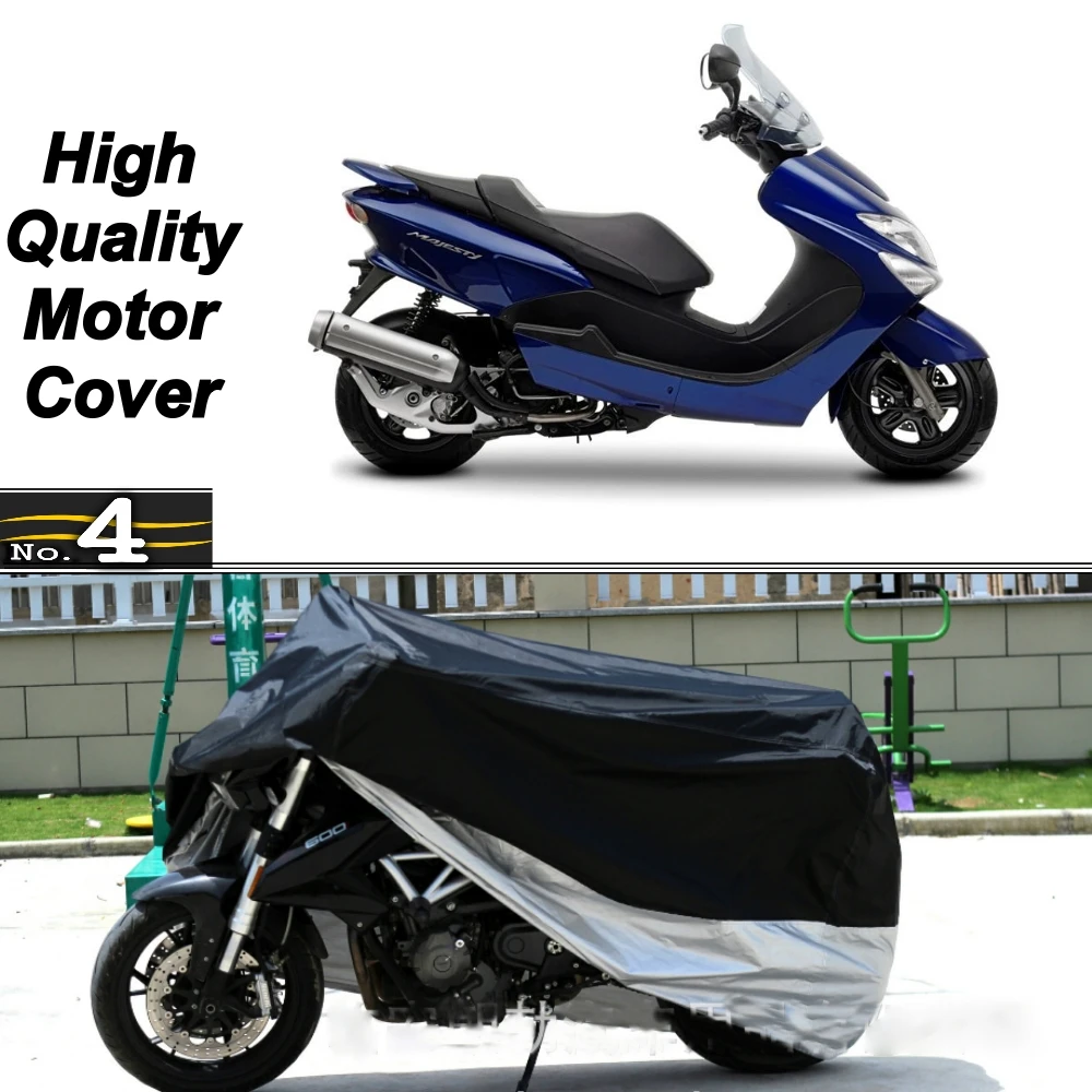 

MotorCycle Cover For Yamaha Majesty 125 WaterProof UV Sun Dust / Rain Protector Cover Made of Polyester Taffeta