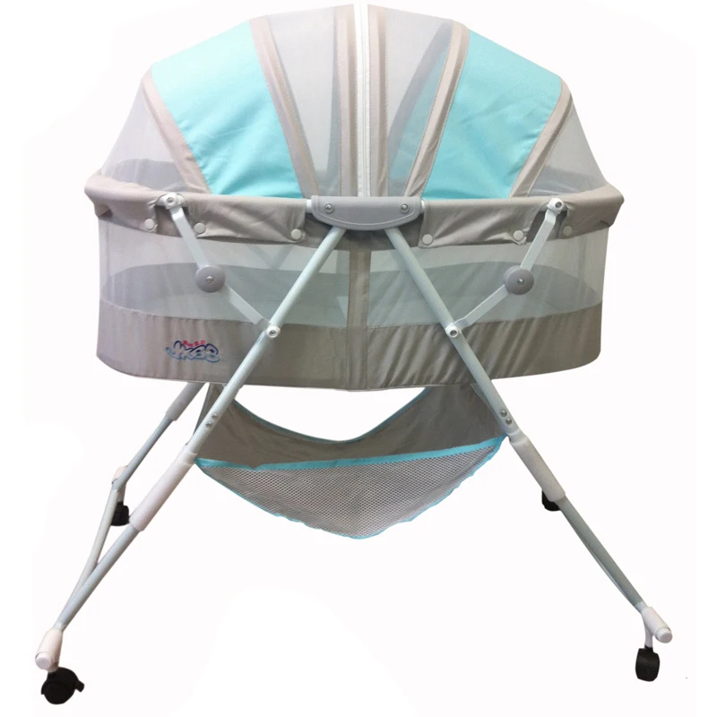 Детская колыбель concentretor складная кровать для новорожденных переносная с роликовой колыбелью