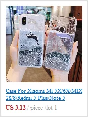 Мягкий силиконовый чехол с жидкой водой для Xiaomi 5 5C 5S 5X6X8 SE Lite NOTE 3 MIX 2S MAX 2 3 Единорог Минни чехол для телефона s