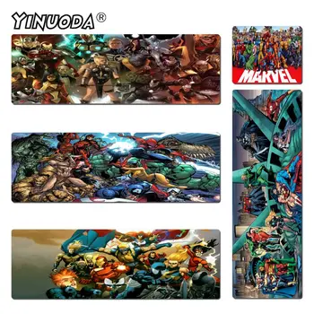 

Yinuoda New Design Marvel Characters Rubber Mouse Durable Desktop Mousepad Size for 18x22cm 20x25cm 25x29cm 30x60cm 40x90cm