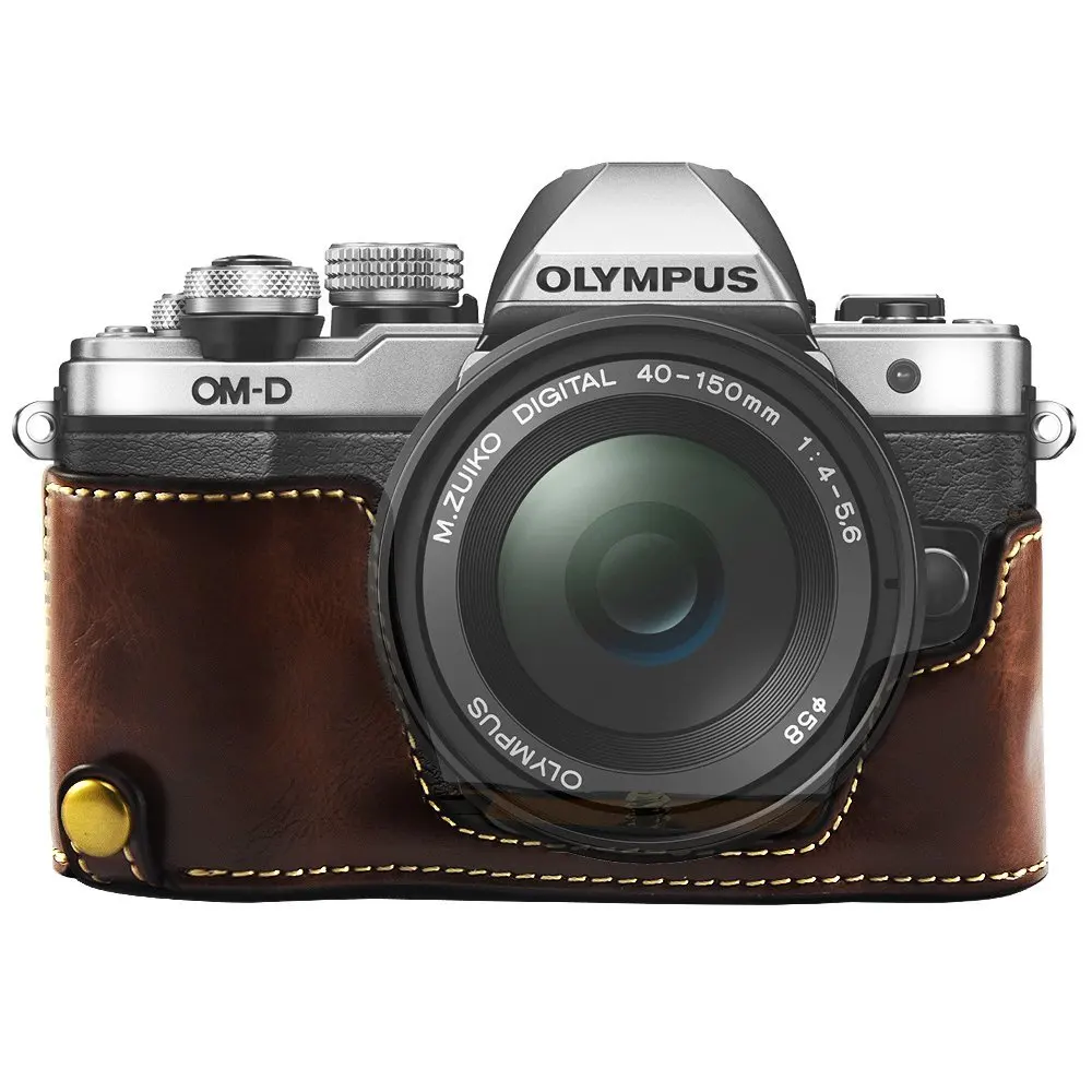 Задняя крышка для Olympus OMD EM10 из искусственной кожи Mark II 2 Camera|camera leather covers|covers for